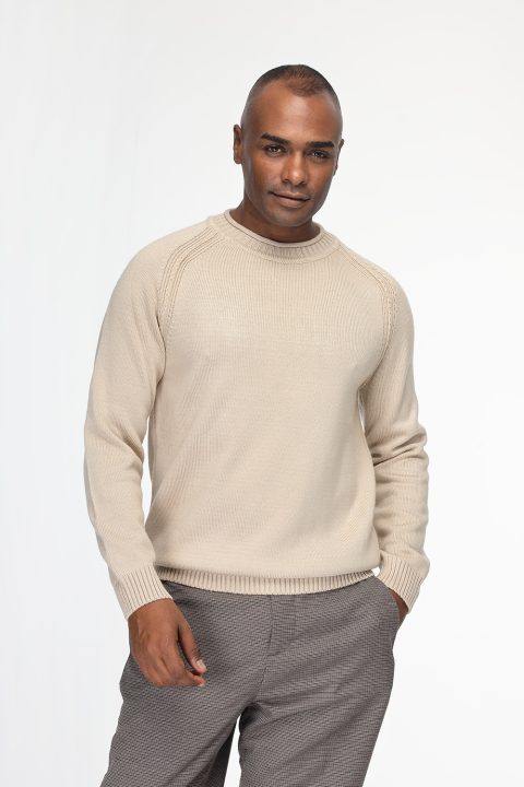 Regular Fit Pullover Beige