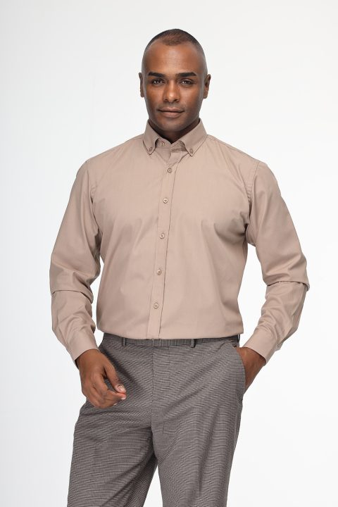 Classic Shirt Regular Fit Beige