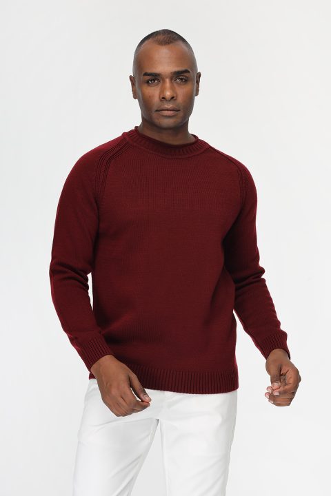 Regular Fit Pullover Maroon