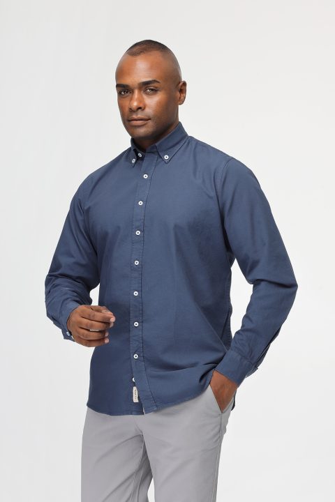 New Fit Shirt Oxford Blue