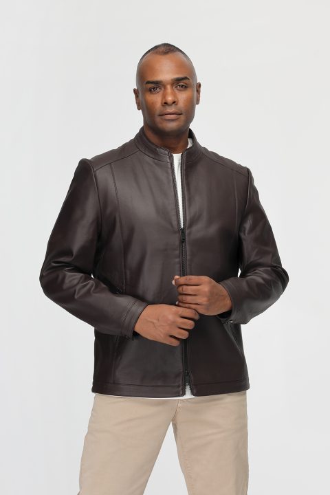 Regular Fit Sweater Leather Brown - Image 3
