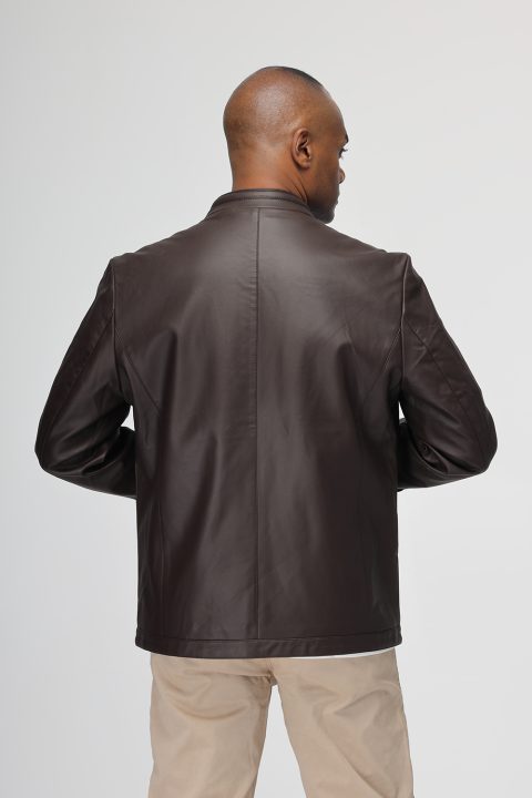 Regular Fit Sweater Leather Brown - Image 5