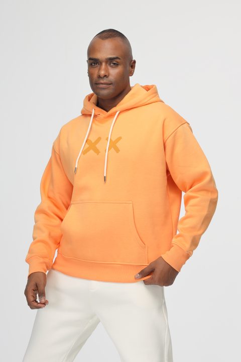 Relax Fit Sweat Shirt Orange