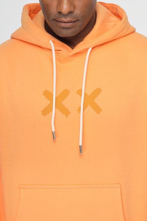 Relax Fit Sweat Shirt Orange - Image 3