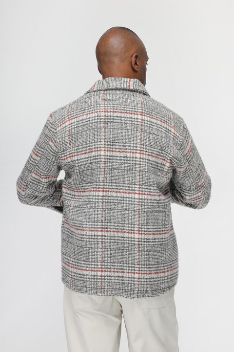 Relax Fit Over Shirt Gray - Image 3