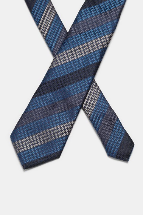 Stripe Tie 7 cm Blue - Image 2